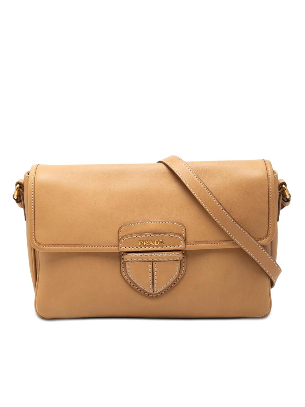 Prada City Calf Pattina Crossbody Pre- #364105P65B